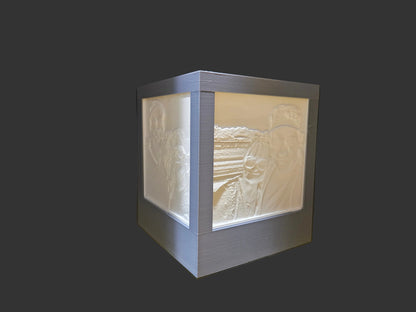 5 Sided Lithophane Box