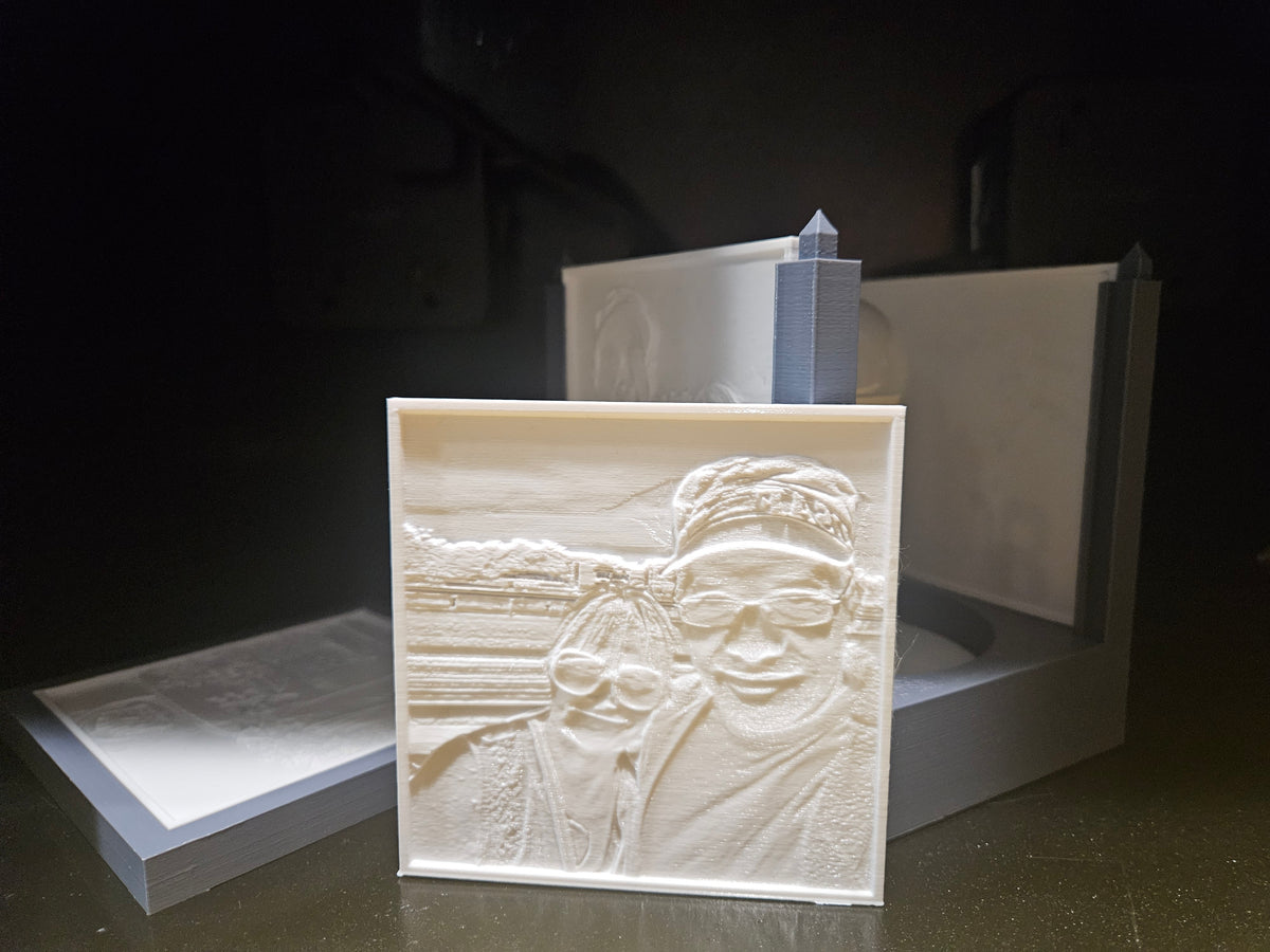 5 Sided Lithophane Box