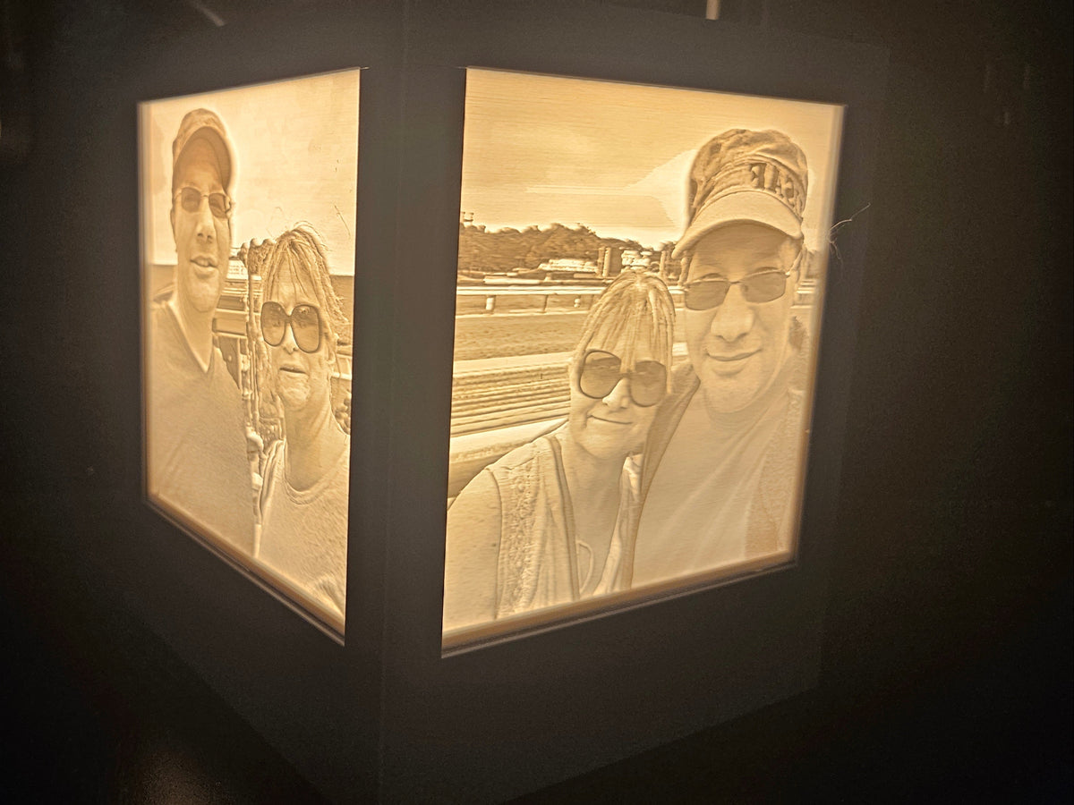 5 Sided Lithophane Box