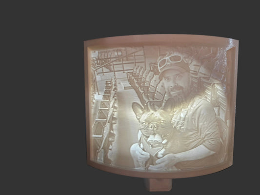 Lithophane Night Light