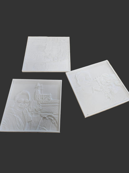 5 Sided Lithophane Box Replacement Plates