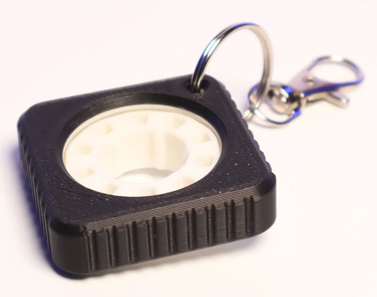 Cassette Fidget Keychain
