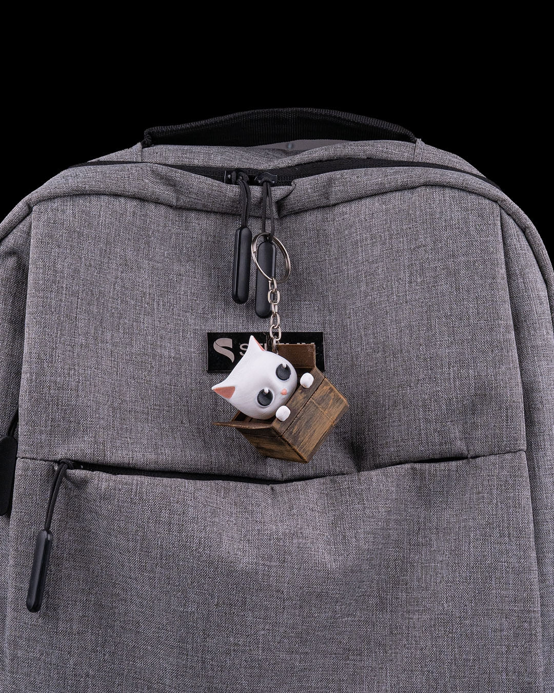 Pet the Cat Fidget & Keychain